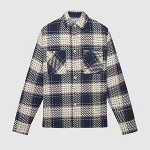 Wax London Whiting Overshirt Marine Beatnik